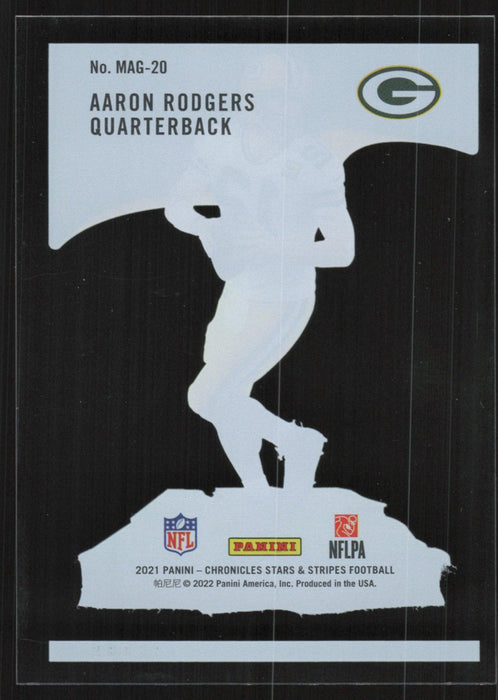 Aaron Rodgers 2021 Panini Chronicles Magnitude # MAG-20 Green Bay Packers - Collectible Craze America