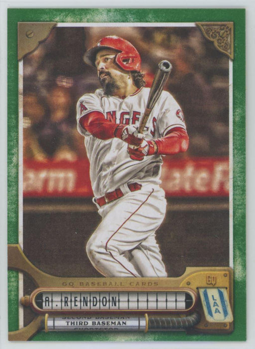 Anthony Rendon 2022 Topps Gypsy Queen # 209 Green Border Los Angeles Angels - Collectible Craze America