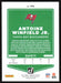 Antoine Winfield Jr. 2021 Donruss Football # 106 Tampa Bay Buccaneers Base - Collectible Craze America