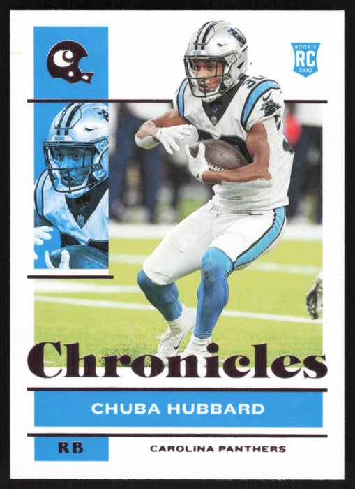 Chuba Hubbard 2021 Panini Chronicles # 15 RC Pink Carolina Panthers - Collectible Craze America