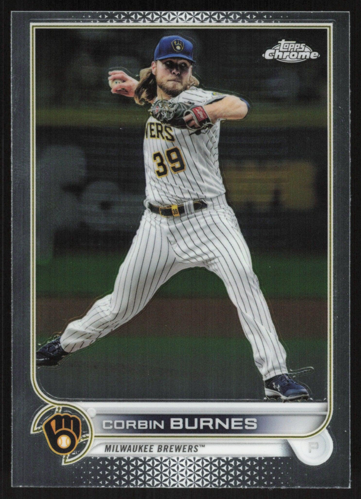 Corbin Burnes 2022 Topps Chrome Baseball # 167 Milwaukee Brewers Base —  Collectible Craze America