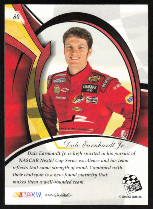 Dale Earnhardt Jr. 2004 Press Pass Premium NASCAR # 80 Premium Choice - Collectible Craze America