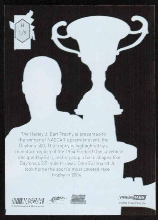 Dale Earnhardt Jr. 2009 Press Pass VIP # H1 Hardware Transparent - Collectible Craze America