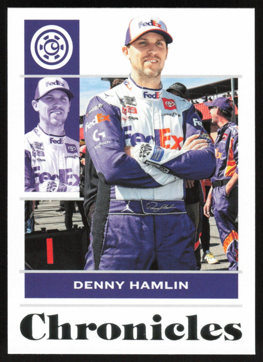 Denny Hamlin 2022 Panini Chronicles Racing Chronicles # 9 - Collectible Craze America