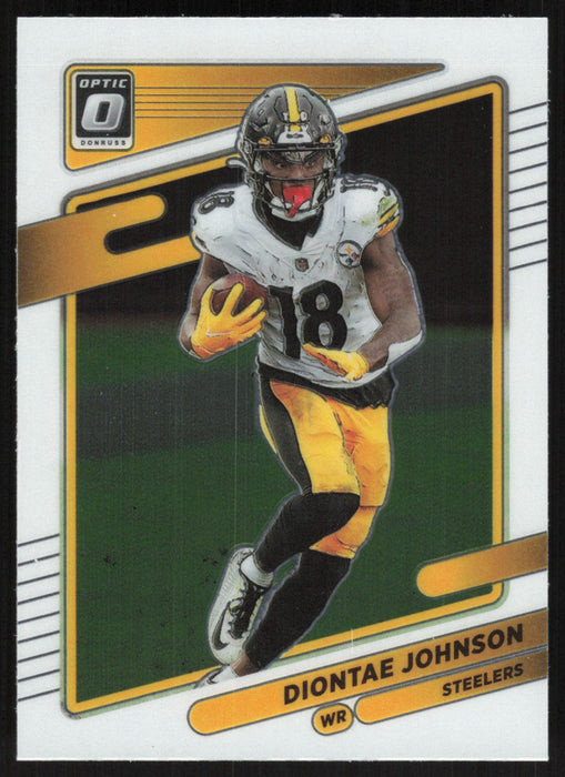 Diontae Johnson 2021 Donruss Optic # 146 Pittsburgh Steelers - Collectible Craze America