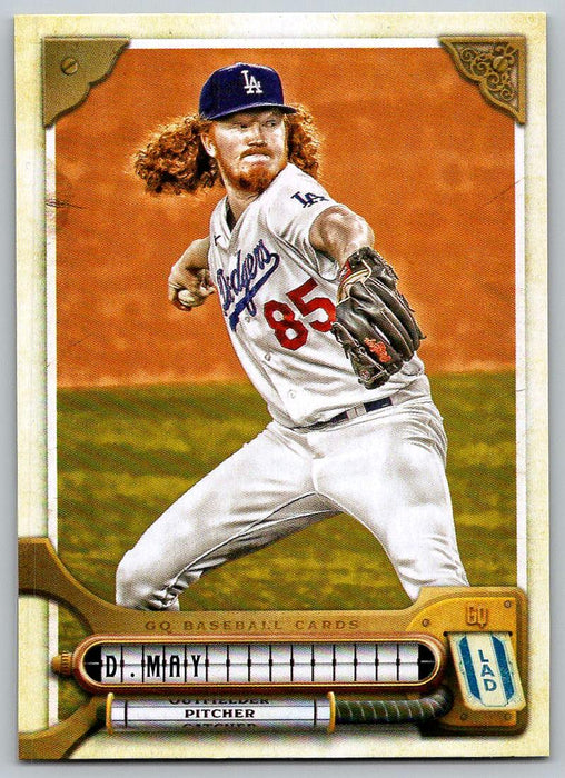 Dustin May 2022 Topps Gypsy Queen # 29 Los Angeles Dodgers - Collectible Craze America