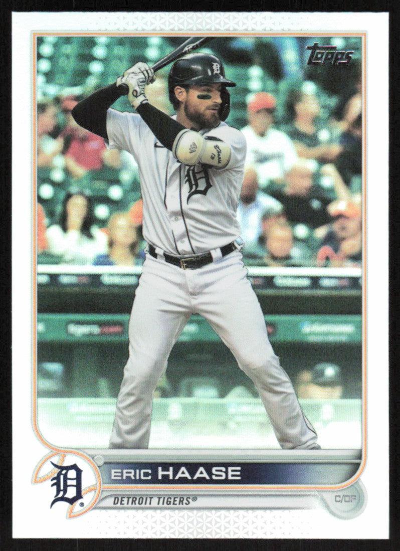 Eric Haase 2022 Topps Series 2 # 488 Rainbow Foil Detroit Tigers