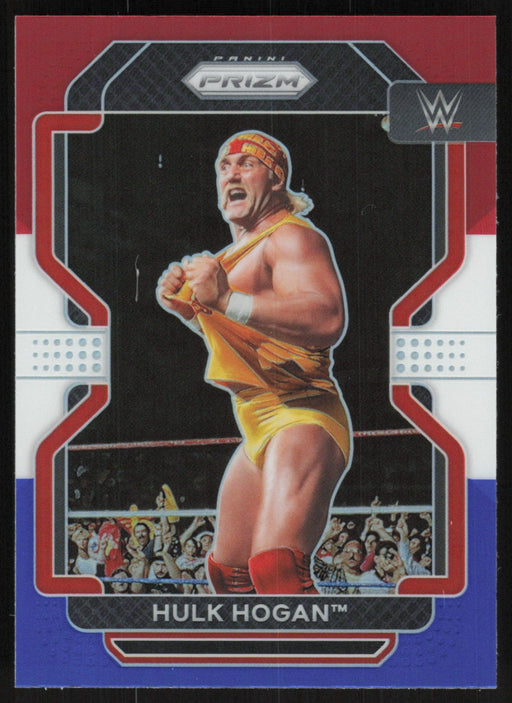 Hulk Hogan 2022 Panini Prizm WWE # 195 Red White Blue Prizm Legend - Collectible Craze America