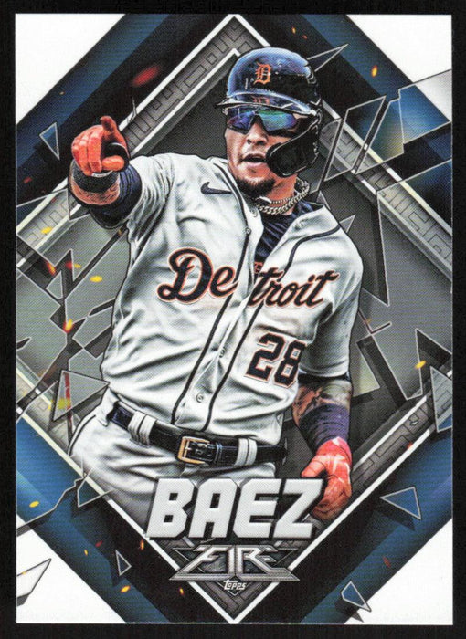 Javier Baez 2022 Topps Fire Baseball # 51 Detroit Tigers Base - Collectible  Craze America