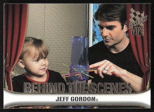 Jeff Gordon 2009 Press Pass VIP # 86 Behind The Scenes - Collectible Craze America