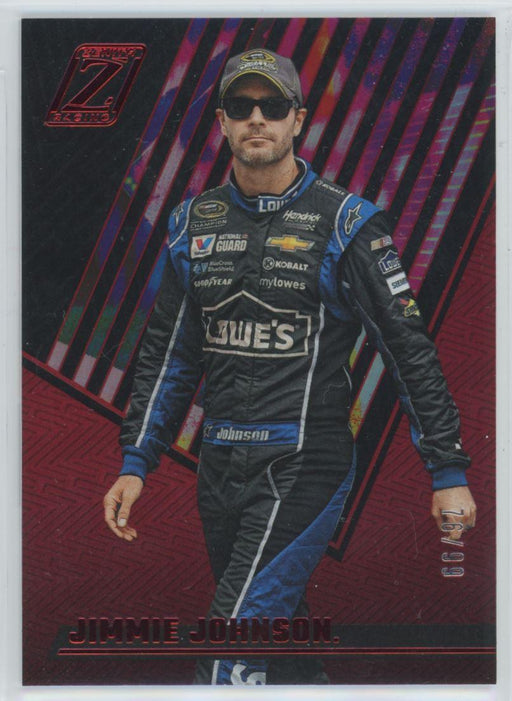 Jimmie Johnson 2022 Panini Chronicles Racing Zenith # 9 Red 76/99 - Collectible Craze America