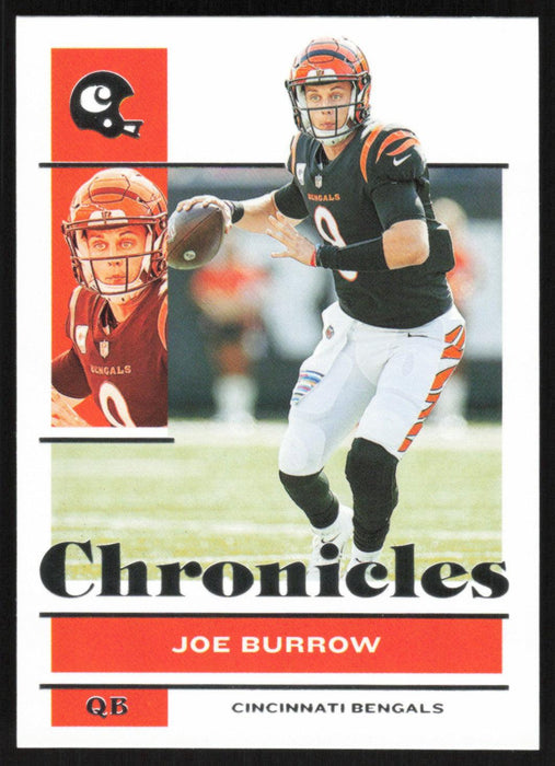 Joe Burrow 2021 Panini Chronicles # 16 Cincinnati Bengals Base - Collectible Craze America