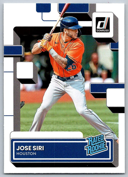 Jose Siri 2022 Donruss Baseball # 62 RC Houston Astros - Collectible Craze America