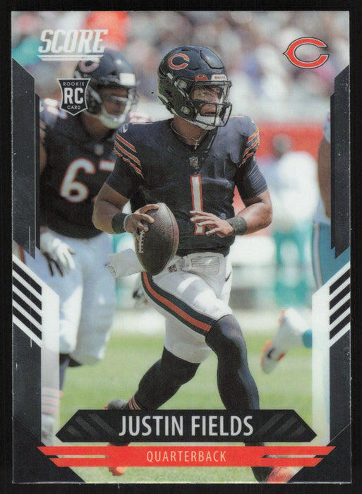 Justin Fields 2021 Panini Chronicles Score # 403 RC Chicago Bears - Collectible Craze America