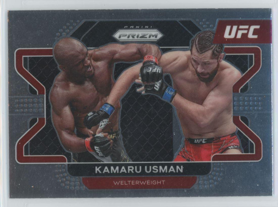 Kamaru Usman 2022 Panini Prizm UFC # 54 - Collectible Craze America