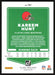 Kareem Hunt 2021 Donruss Football # 197 Cleveland Browns Base - Collectible Craze America