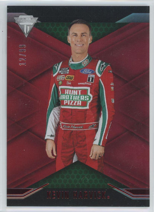 Kevin Harvick 2022 Panini Chronicles Racing Titanium # 13 Red 12/99 - Collectible Craze America