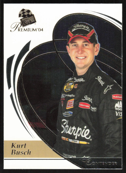 Kurt Busch 2004 Press Pass Premium NASCAR # 13 Base - Collectible Craze America