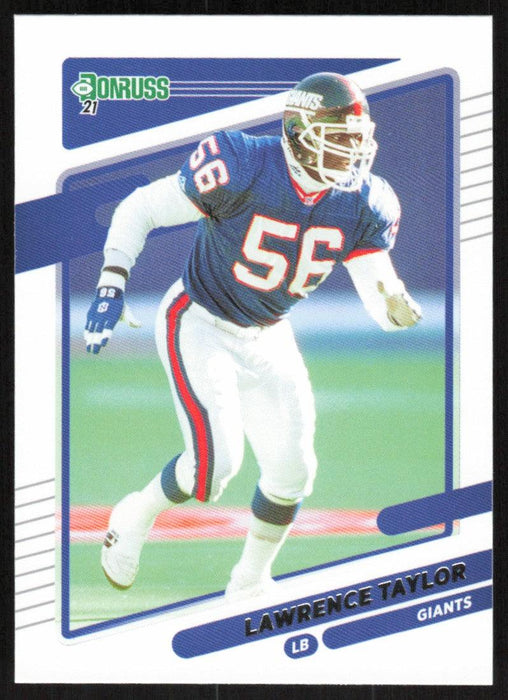 Lawrence Taylor 2021 Donruss Football # 83 New York Giants Base - Collectible Craze America