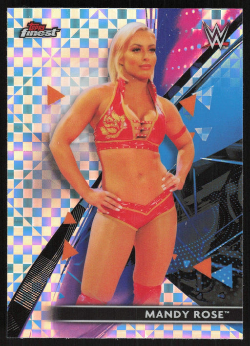 Mandy Rose 2021 Topps Finest WWE # 22 XFractor - Collectible Craze America