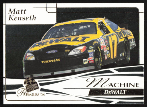 Matt Kenseth 2004 Press Pass Premium NASCAR # 41 Base - Collectible Craze America
