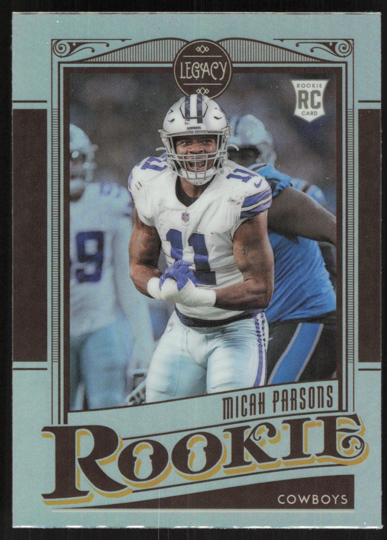 Micah Parsons 2021 Panini Chronicles Legacy Update Rookies Silver # 21 -  Collectible Craze America