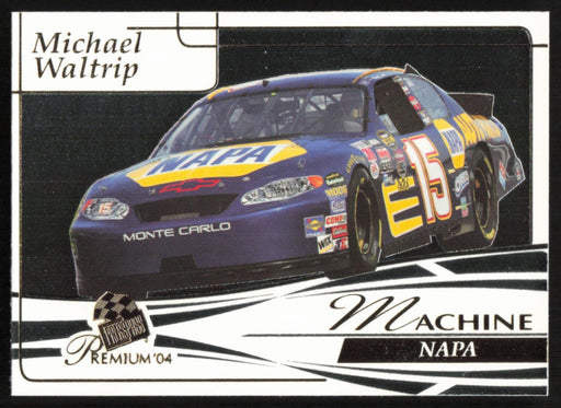 Michael Waltrip 2004 Press Pass Premium NASCAR # 40 Base - Collectible Craze America