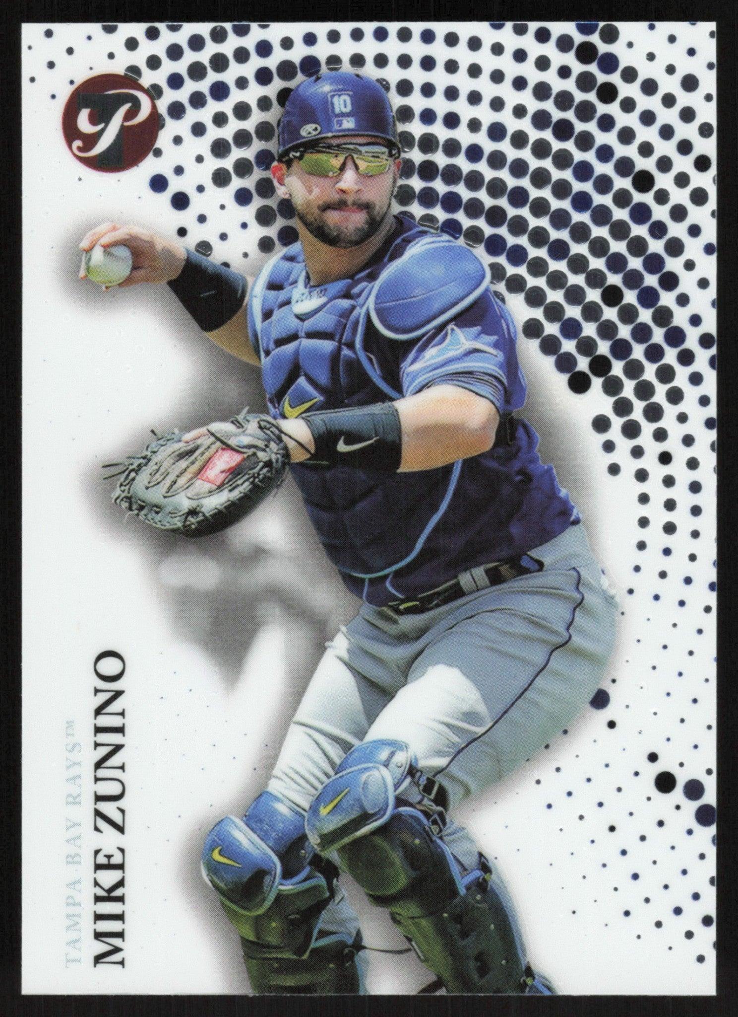 Mike Zunino 2022 Topps Pristine Baseball # 258 Tampa Bay Rays