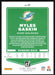 Myles Gaskin 2021 Donruss Football # 65 Miami Dolphins Base - Collectible Craze America