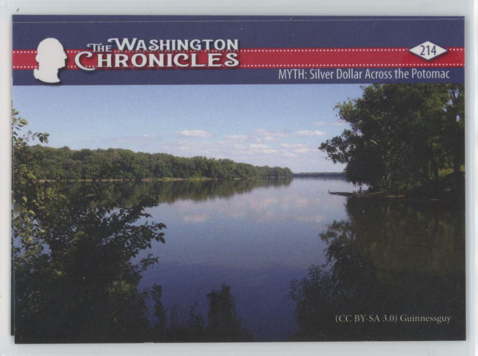 MYTH: Silver Dollar Across the Potomac 2022 The Washington Chronicles # 214 - Collectible Craze America
