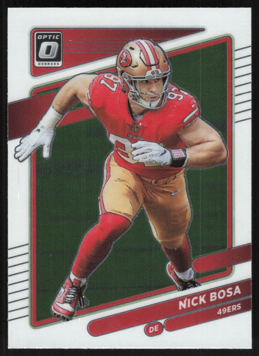 Nick Bosa 2021 Donruss Optic # 193 San Francisco 49ers - Collectible Craze America