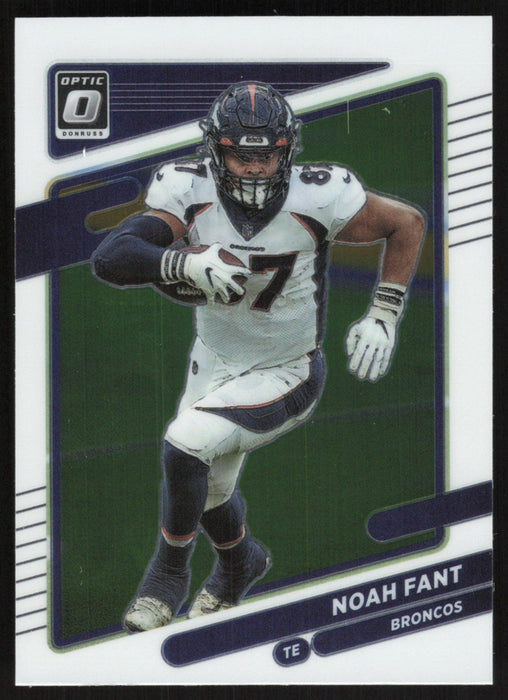 Noah Fant 2021 Donruss Optic # 28 Denver Broncos - Collectible Craze America