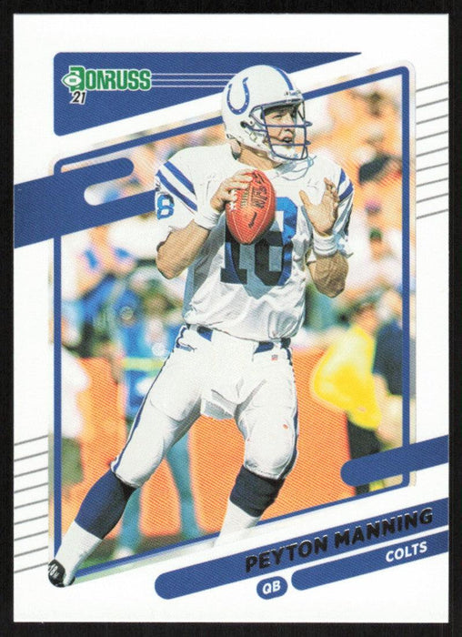 Peyton Manning 2021 Donruss Football # 148 Indianapolis Colts Base - Collectible Craze America