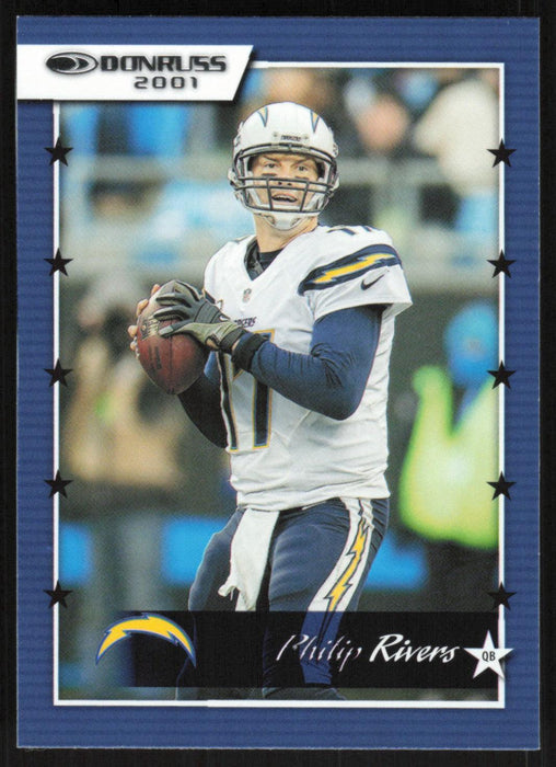 Philip Rivers 2021 Donruss Retro 2001 # 01-31 San Diego Chargers - Collectible Craze America