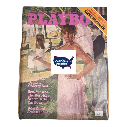 Playboy Magazine Entertainment For Men 1976 May Abbie Hoffman - Collectible Craze America