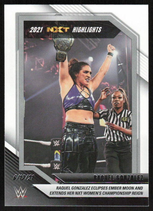 Raquel Rodriguez 2022 Panini WWE NXT # 20 2021 NXT Highlights NXT - Collectible Craze America