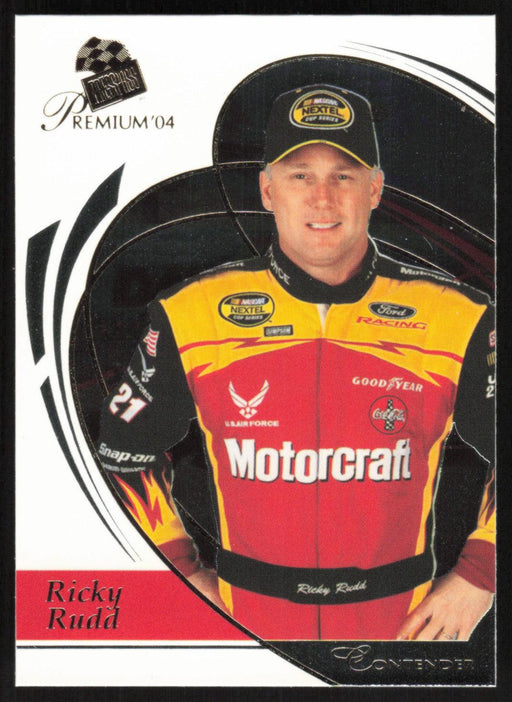 Ricky Rudd 2004 Press Pass Premium NASCAR # 15 Base - Collectible Craze America