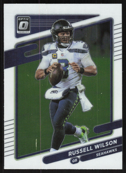 Russell Wilson 2021 Donruss Optic # 197 Seattle Seahawks - Collectible Craze America