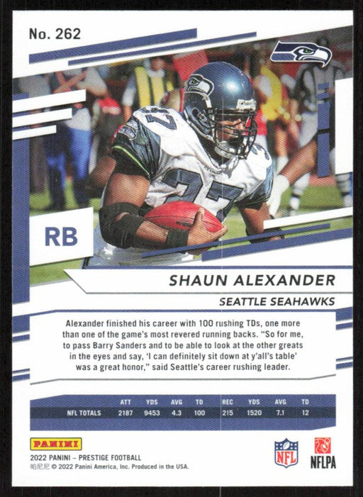Shaun Alexander 2022 Panini Prestige # 262 Seattle Seahawks - Collectible Craze America