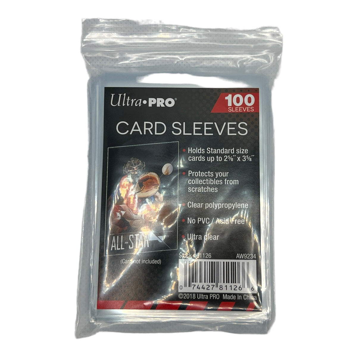 Standard Card Sleeves (100 count pack) — Collectible Craze America
