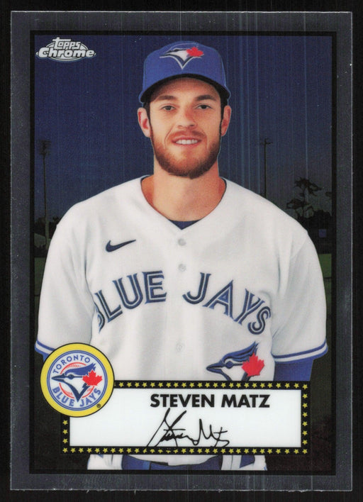 Steven Matz 2021 Topps Chrome Platinum Anniversary # 265 Toronto Blue Jays - Collectible Craze America