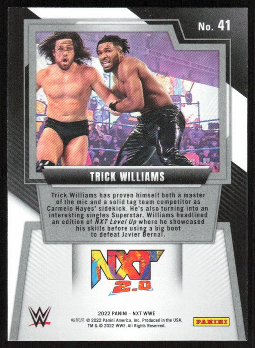 Trick Williams 2022 Panini NXT WWE # 41 RC Base NXT 2.0 - Collectible Craze America