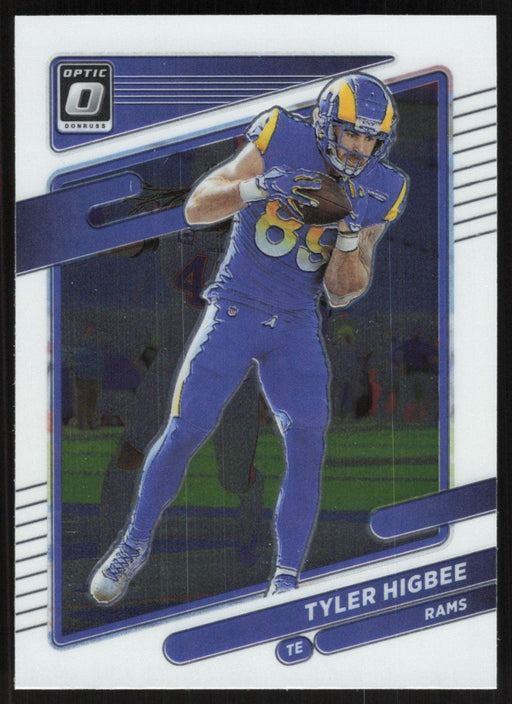 Tyler Higbee 2021 Donruss Optic # 184 Los Angeles Rams - Collectible Craze America
