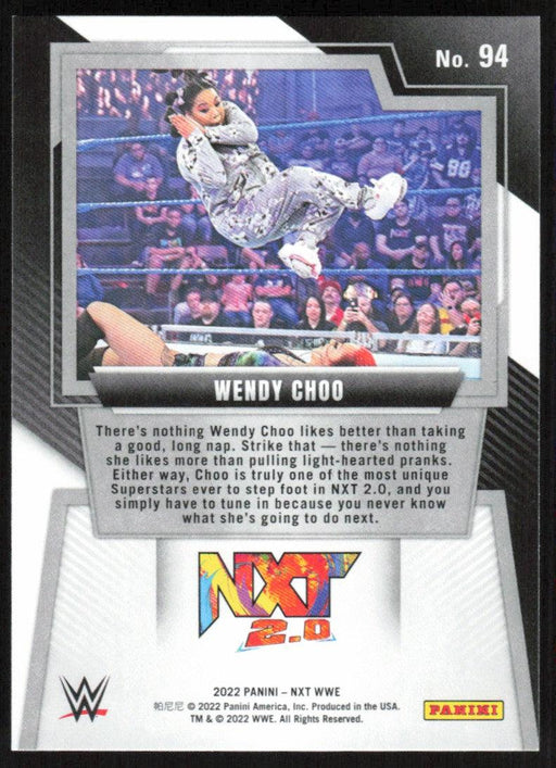 Wendy Choo 2022 Panini NXT WWE # 94 Base NXT 2.0 - Collectible Craze America