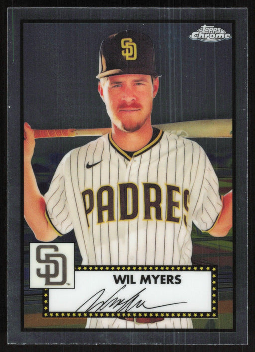 Wil Myers 2021 Topps Chrome Platinum Anniversary # 315 San Diego Padres - Collectible Craze America